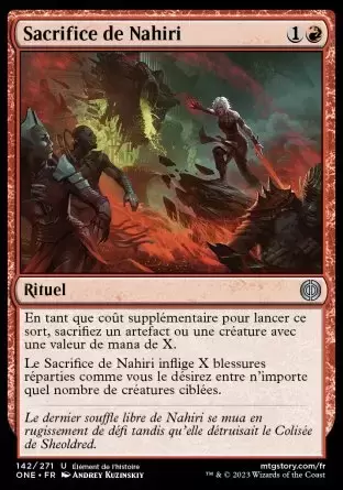 Tous Phyrexians - Sacrifice de Nahiri