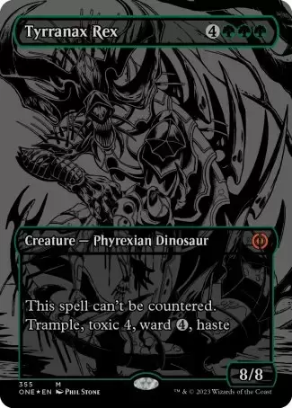 Tous Phyrexians - Tyrranax Rex