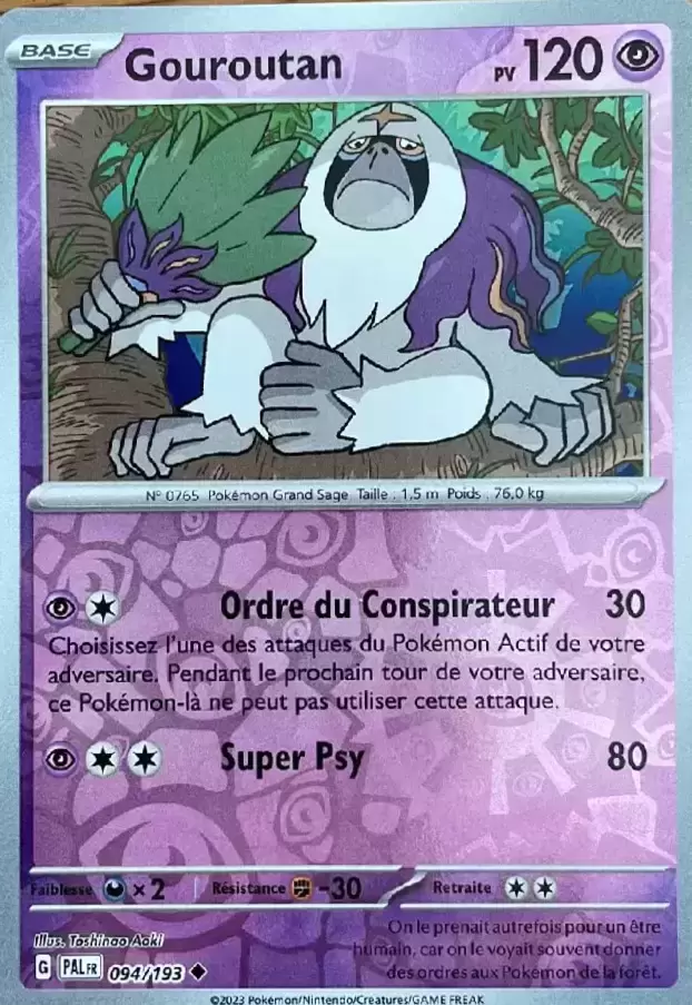 Evolutions à Paldea - PALFR - Gouroutan Reverse