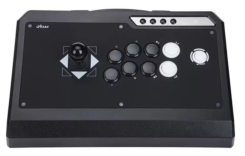 Arcade Stick - Qanba Q4 Real Arcade Fight Stick (Sanwa Stick) - Black