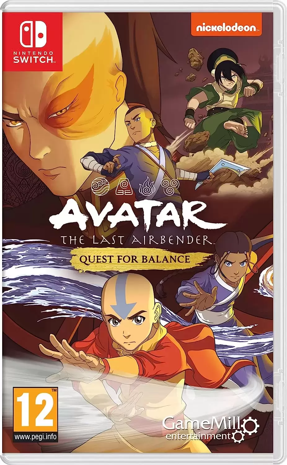 Nintendo Switch Games - Avatar The Last Airbender : Quest For Balance