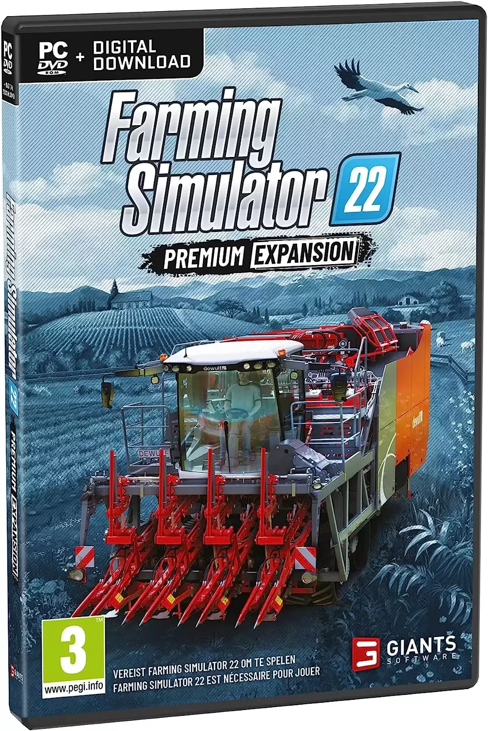 Farming Simulator 22 [Platinum Expansion] (DVD-ROM) for Windows