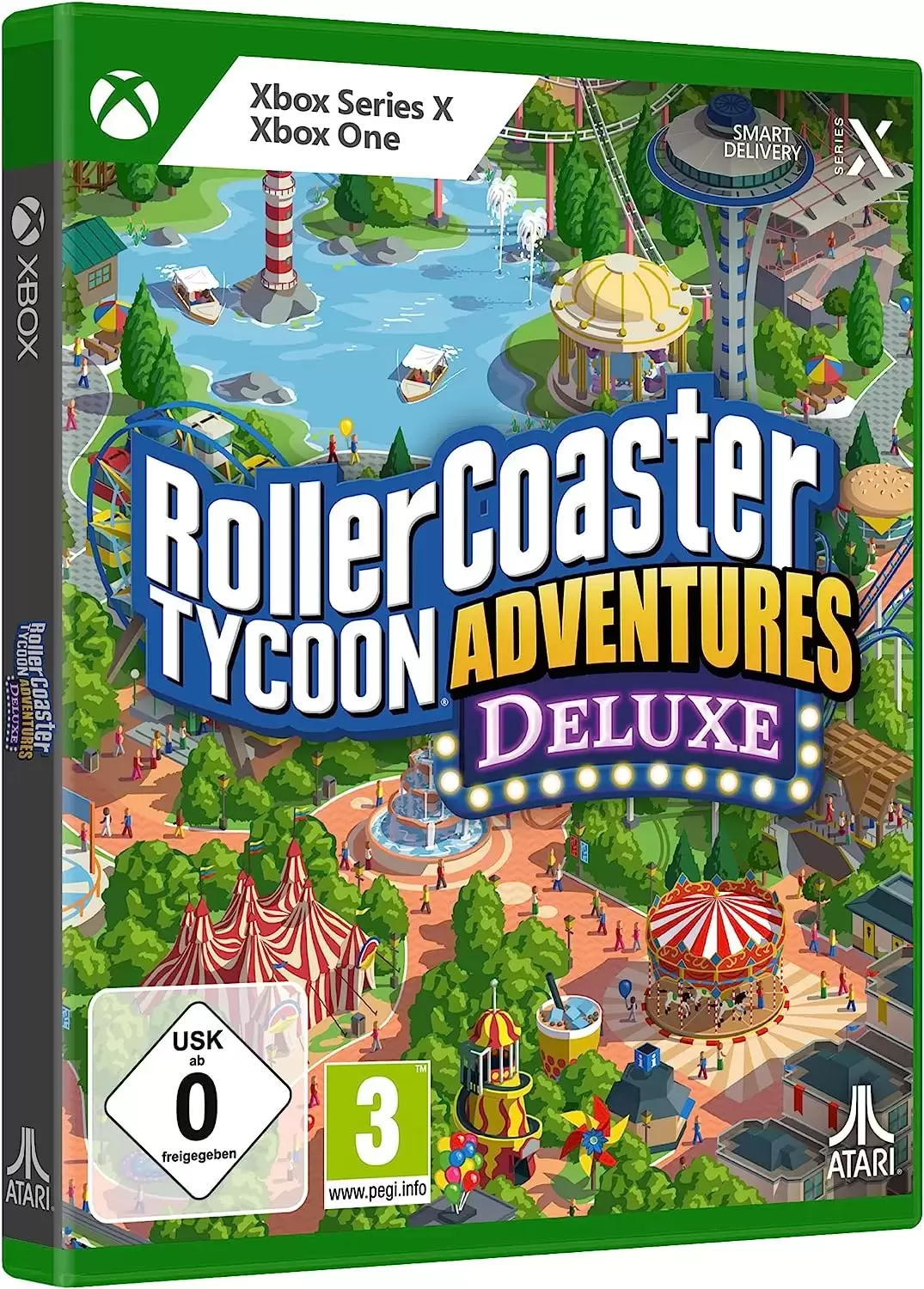 XBOX One Games - Rollercoaster Tycoon Adventures Deluxe