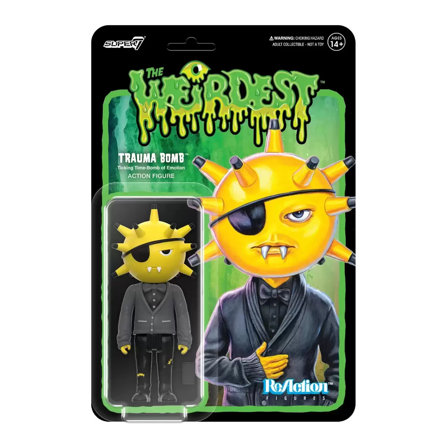 ReAction Figures - The Weirdest - Trauma Bomb