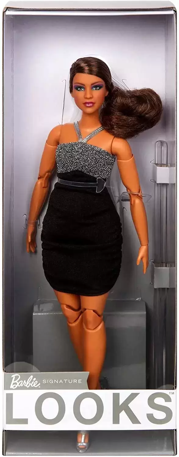 Barbie Signature - Barbie Signature Looks #12 - Wavy Brown Hair & Curvy Body Type