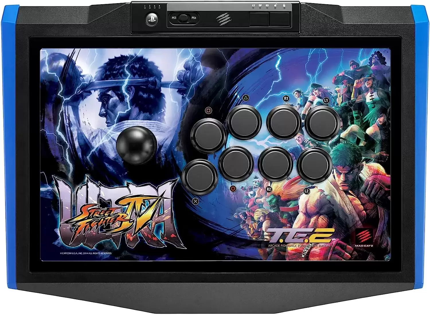 Mad Catz Ultra Street Fighter IV Arcade Fightstick TE2 - Arcade Stick
