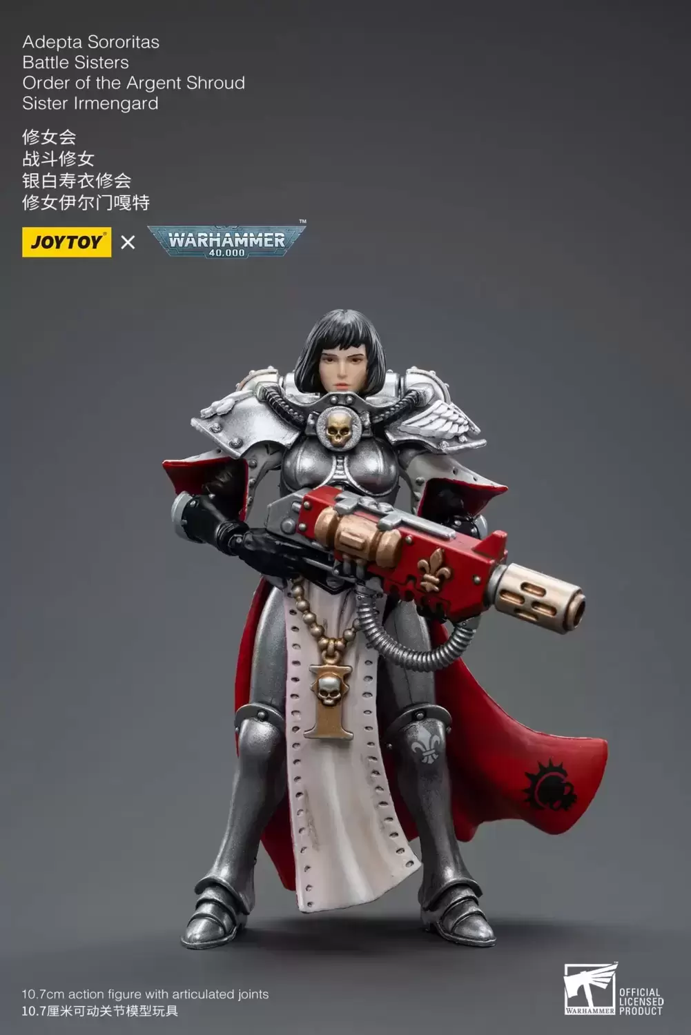 JoyToy Warhammer 40K Adepta Sororitas Battle Sisters Order of the Bloody  Rose Sister Ignacia » Joytoy Figure