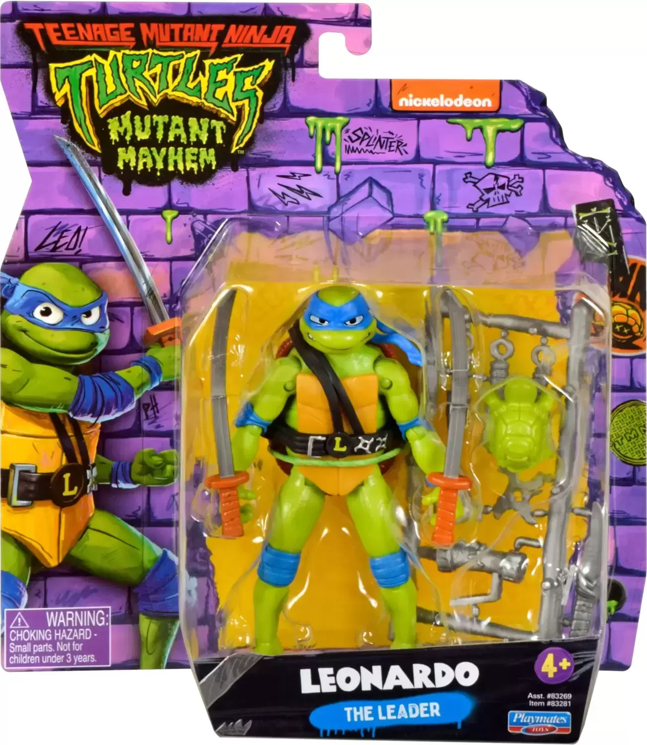 Teenage Mutant Ninja Turtles: Mutant Mayhem Making of a Ninja Raphael And  Leo 3-Packs From Playmates
