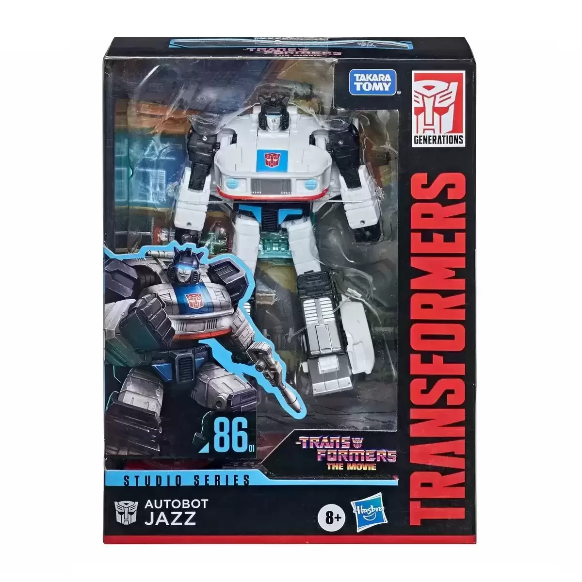 Transformers jazz shop jouet