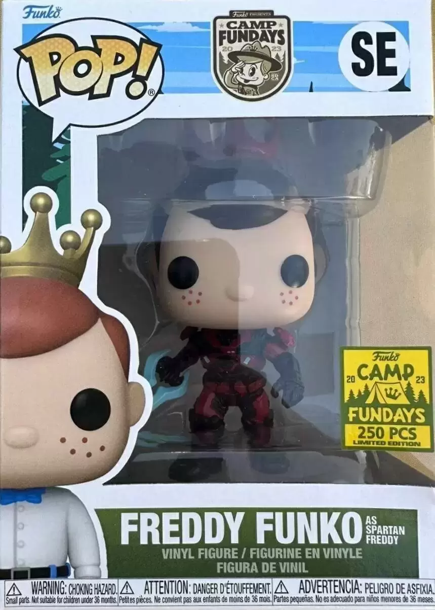 POP! Funko - Camp Fundays - Freddy Funko as Spartan Freddy