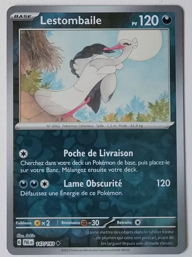 Evolutions à Paldea - PALFR - Lestombaile Reverse