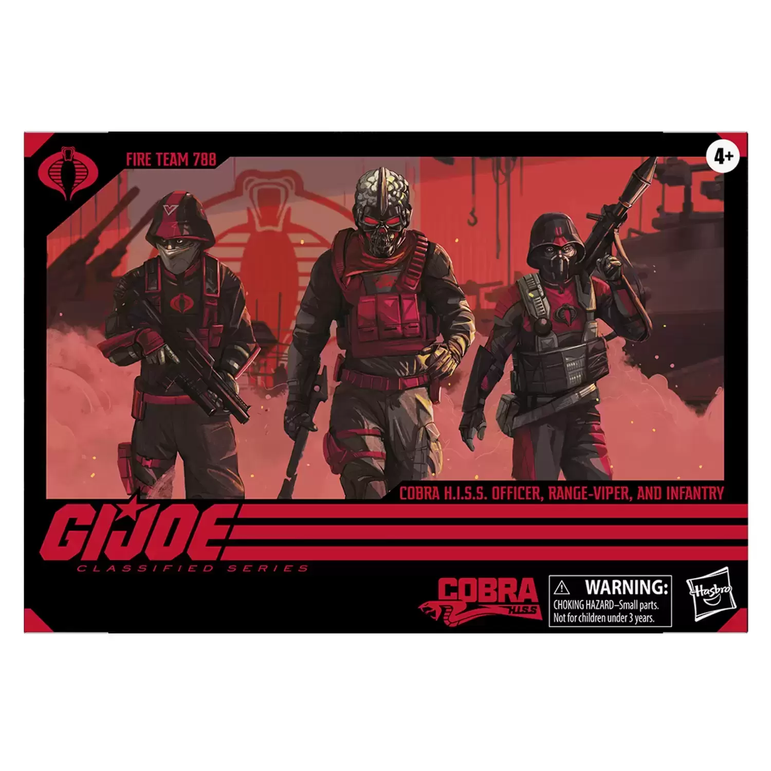 G.I. JOE - Classified Series - Cobra H.I.S.S. - Fire Team 788