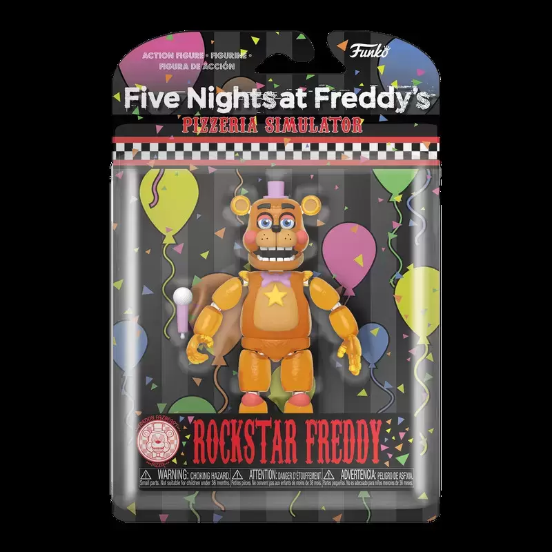 FNAF Five Nights at Freddy Pizzeria Simulator GITD Rockstar Freddy