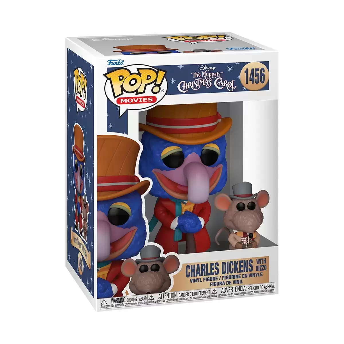 POP! Movies - The Muppet Christmas Carol - Charles Dickens With Rizzo