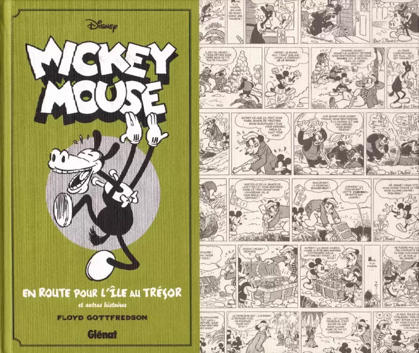 Mickey Mouse par Floyd Gottfredson - 1932/1933 - En route pour l\'île au trésor et autres histoires