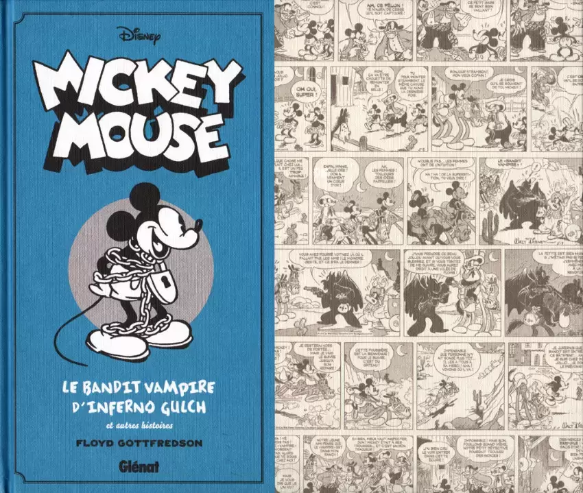 Mickey Mouse par Floyd Gottfredson - 1934/1935 - Le bandit vampire d\'Inferno Gulch et autres histoires