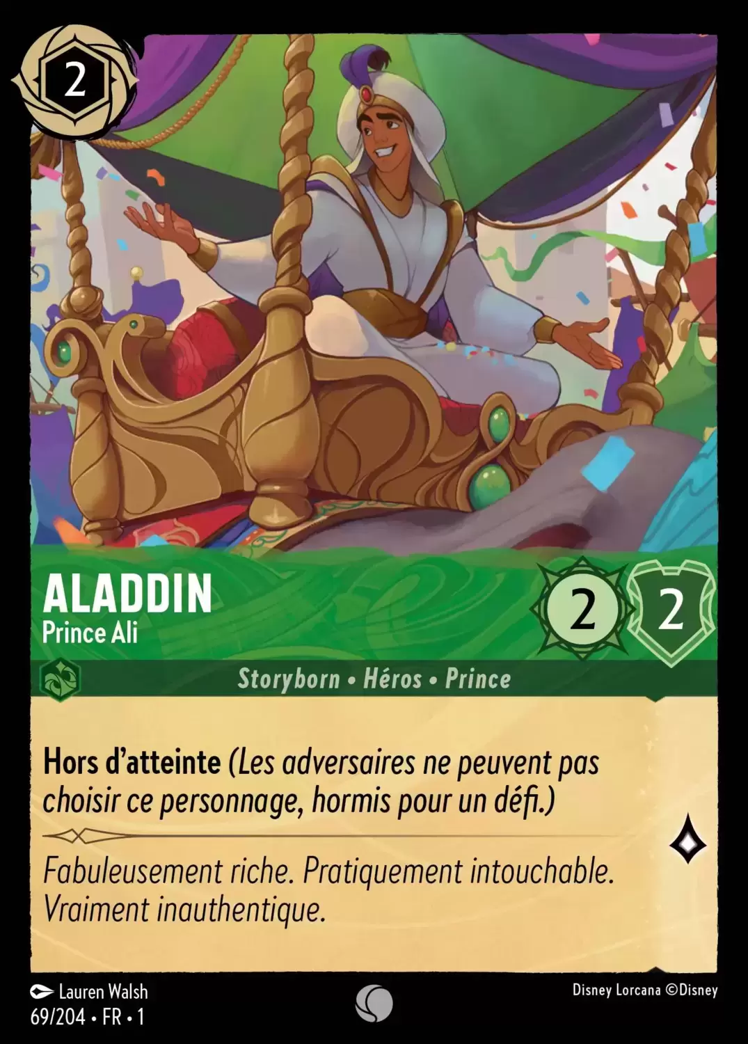 Premier chapitre - Aladdin - Prince Ali