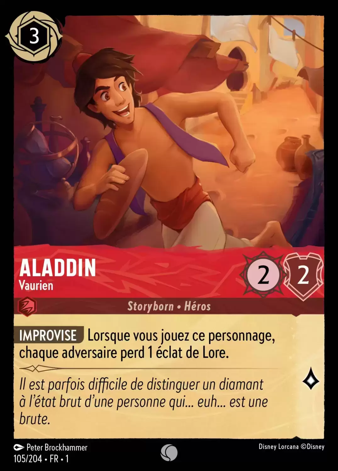 Premier chapitre - Aladdin - Vaurien