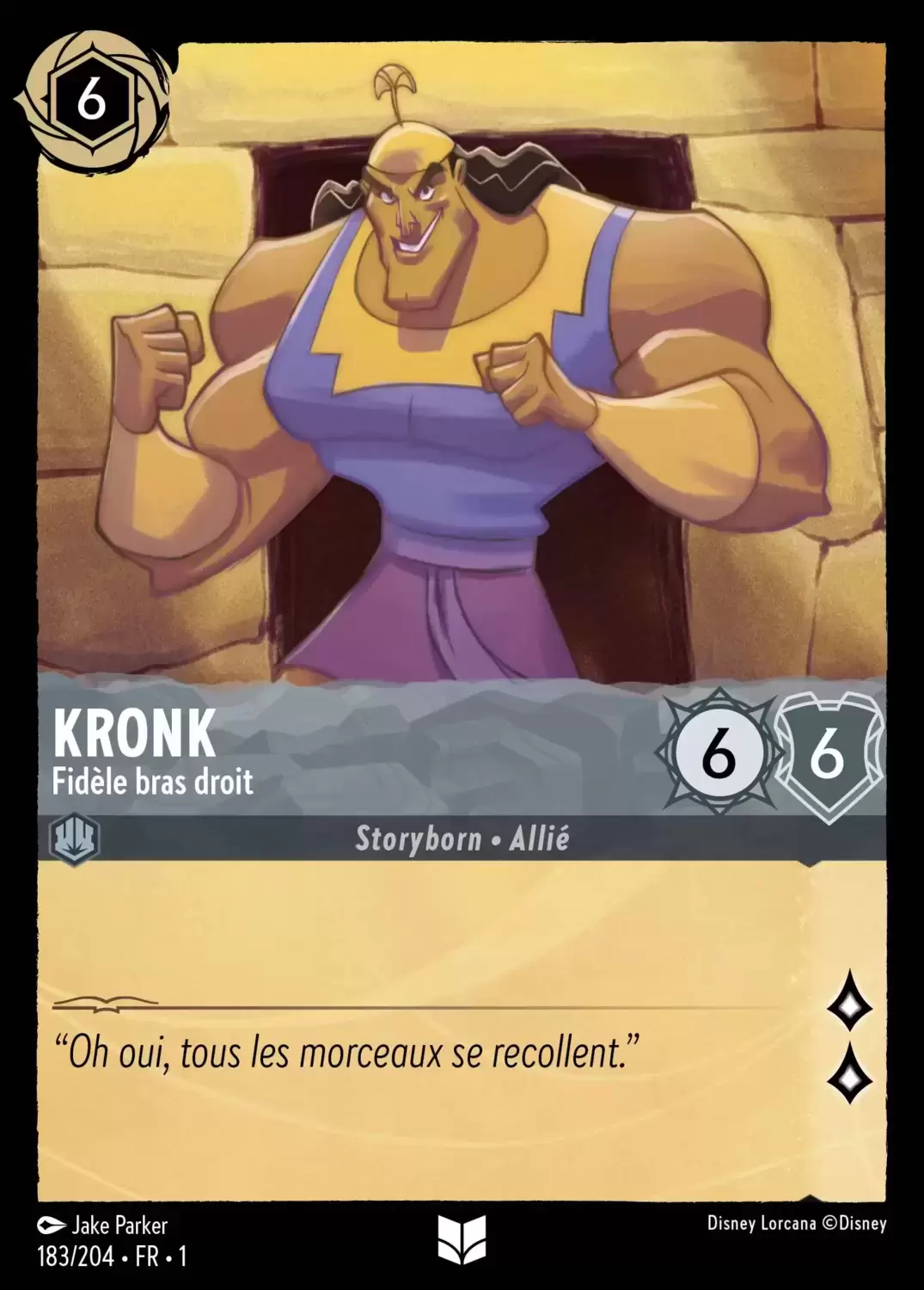 Premier chapitre - Kronk - Fidèle bras droit