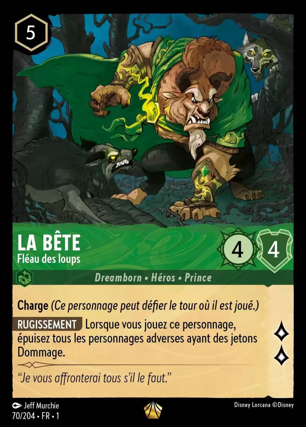 Premier chapitre - La bête - Fléau des loups