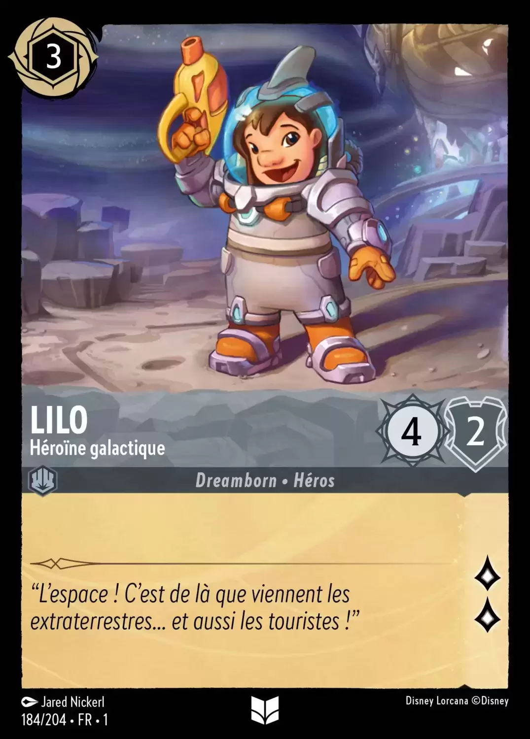 Premier chapitre - Lilo - Héroïne galactique