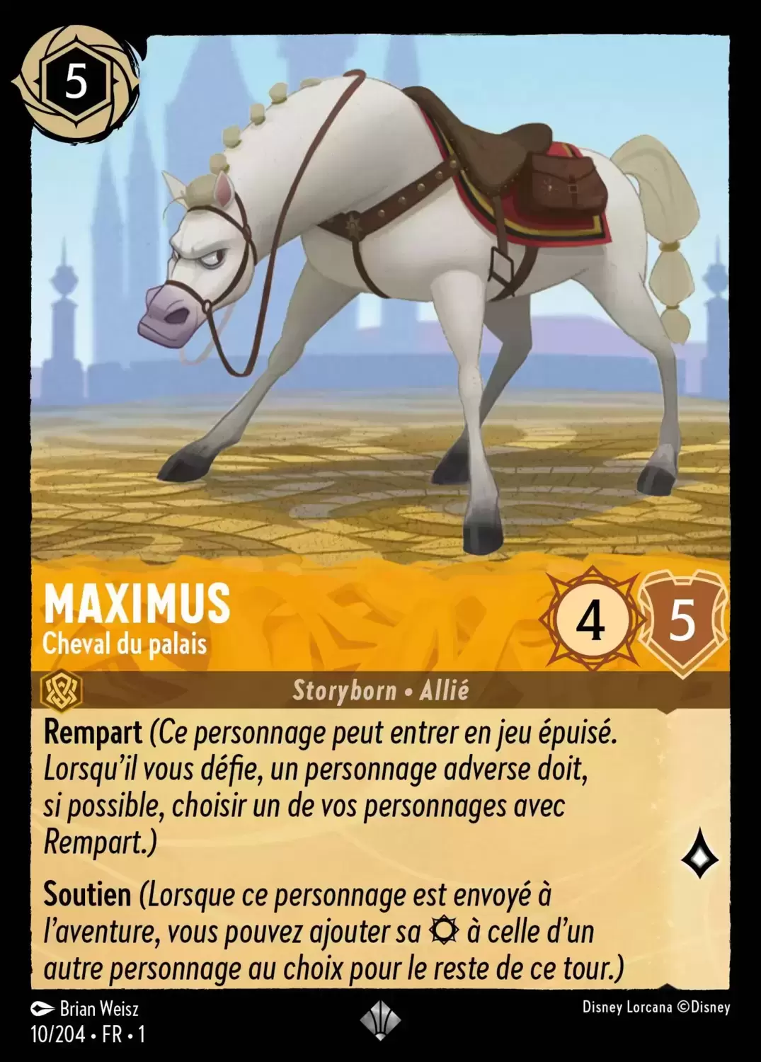 Premier chapitre - Maximus - Cheval du palais