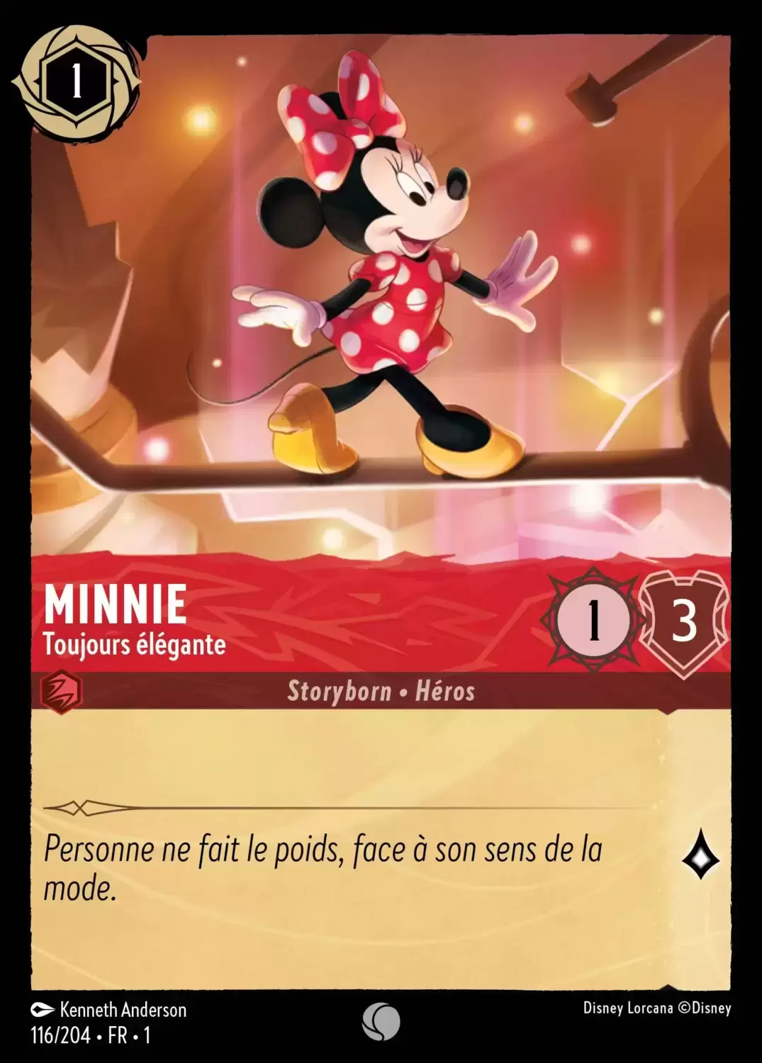 Mickey Mouse, Brave petit tailleur - Lorcana TCG