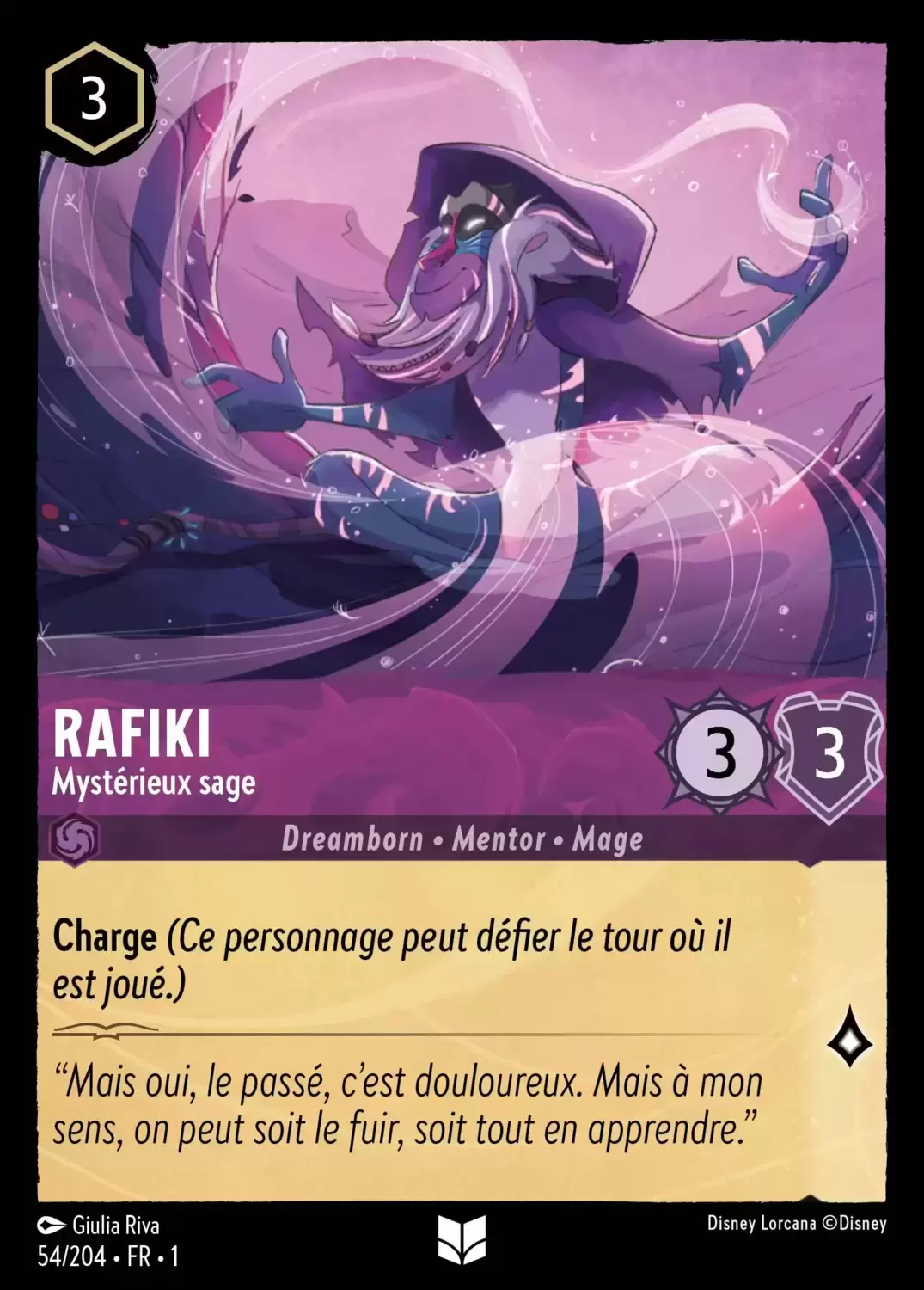 Premier chapitre - Rafiki - Mystérieux sage