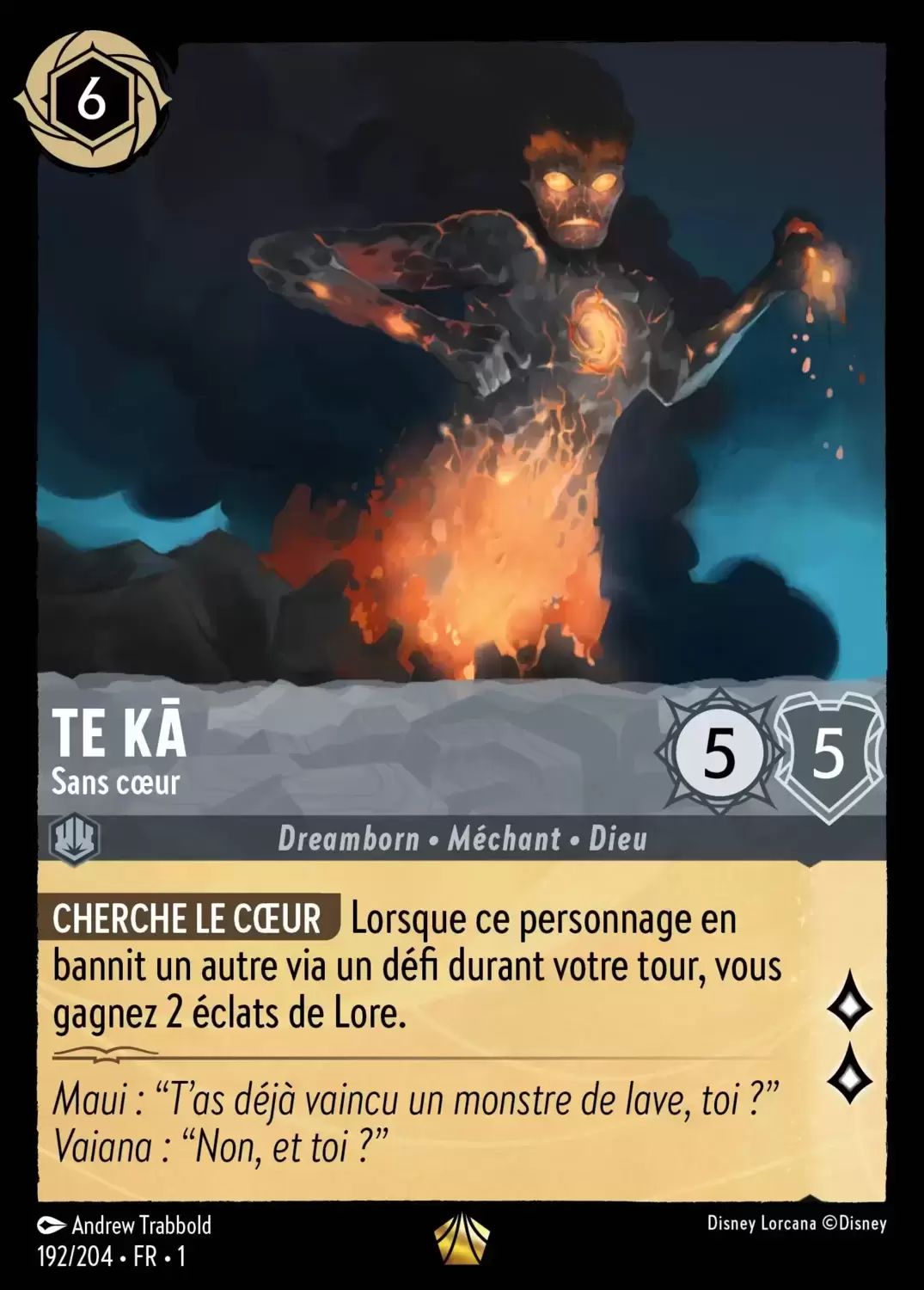 Premier chapitre - Te Kā - Sans coeur