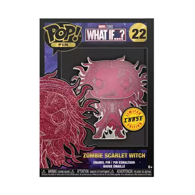 POP! Pin Marvel - What If...? - Zombie Scarlet Witch CHASE 