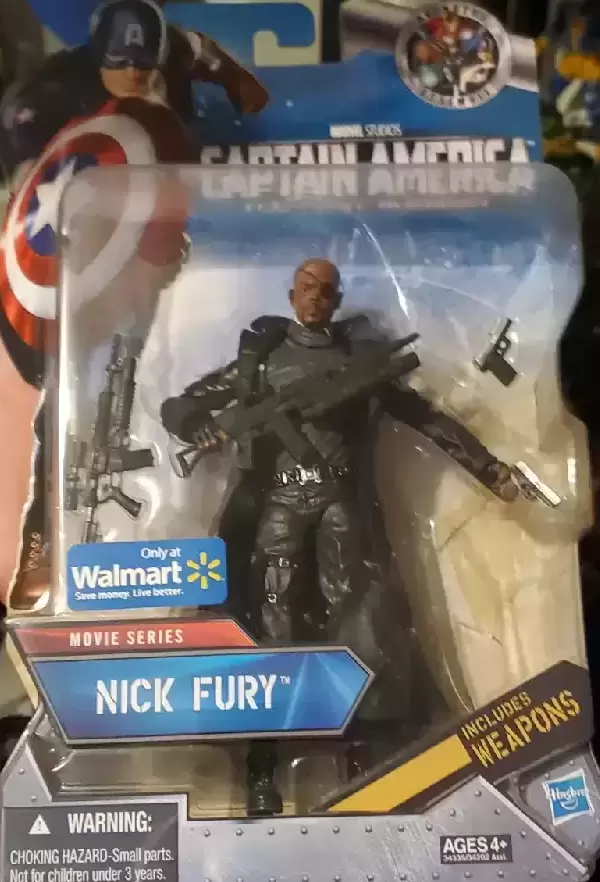 Captain America - Movie & Comics Series Action Figures - Captain America - Nick Fury