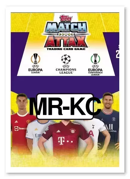 Match Attax UEFA Champions League 2022/2023 - Kingsley Coman - FC Bayern München