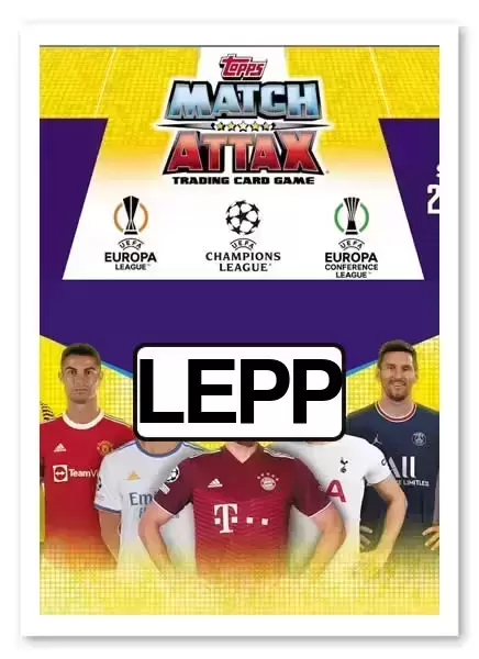 Match Attax UEFA Champions League 2022/2023 - Lionel Messi - Paris Saint-Germain