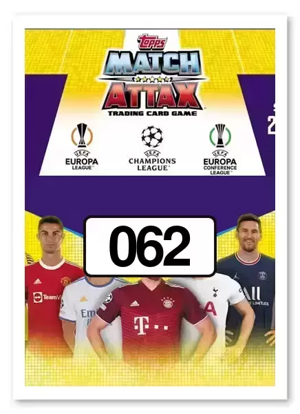 Match Attax UEFA Champions League 2022/2023 - Said Benrahma - West Ham United FC