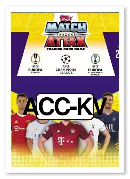 Match Attax UEFA Champions League 2022/2023 - Toni Kroos / Federico Valverde - Real Madrid C.F.