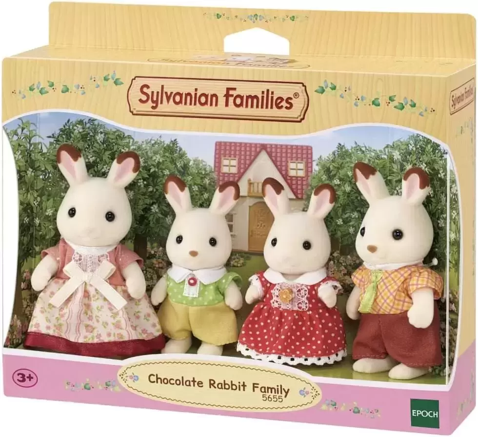 Sylvanian Families (Europe) - Chocolate Rabbit Family