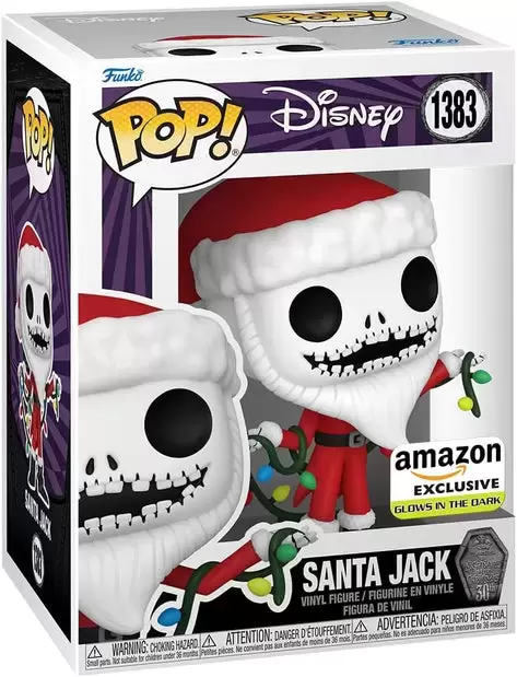 POP! Disney - The Nightmare Before Christmas - Santa Jack GITD