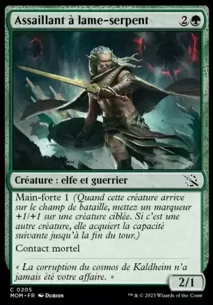 L\'invasion des machines - Assaillant à lame-serpent