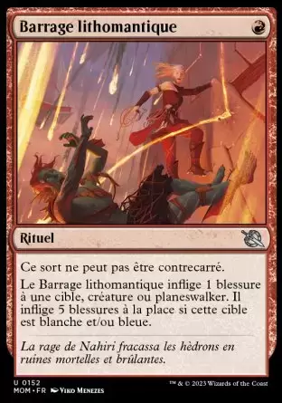 L\'invasion des machines - Barrage lithomantique