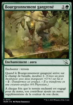 L\'invasion des machines - Bourgeonnement gangrené