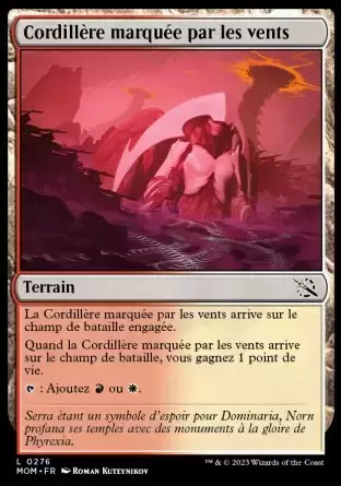 L\'invasion des machines - Cordillère marquée par les vents