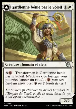 L\'invasion des machines - Gardienne bénie par le Soleil