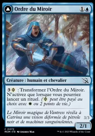 L\'invasion des machines - Ordre du Miroir
