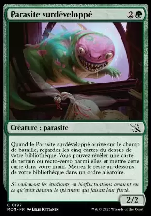 L\'invasion des machines - Parasite surdéveloppé