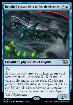 L\'invasion des machines - Requin à cosses de la milice de chrome