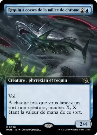 L\'invasion des machines - Requin à cosses de la milice de chrome