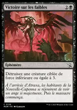 L\'invasion des machines - Victoire sur les faibles