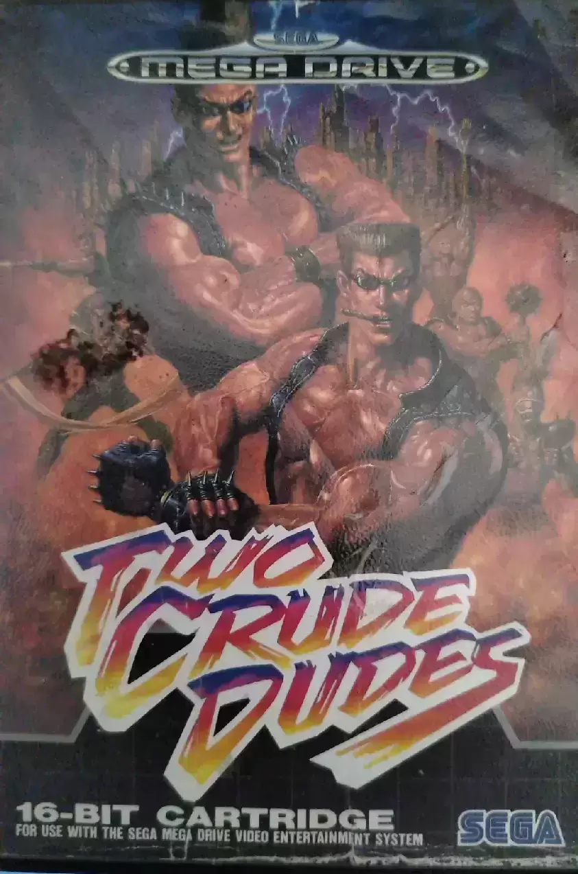 EUR - European Mega Drive Games - Two Crude Dudes