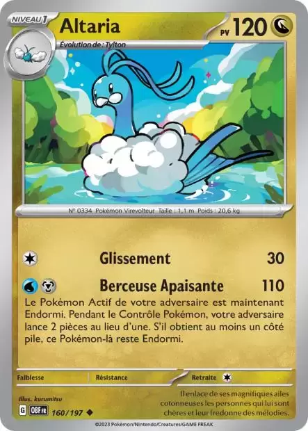 Flammes Obsidiennes - OBFFR - Altaria