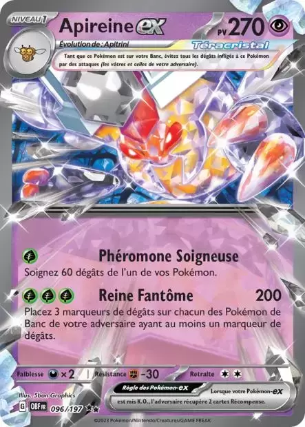 Flammes Obsidiennes - OBFFR - Apireine EX
